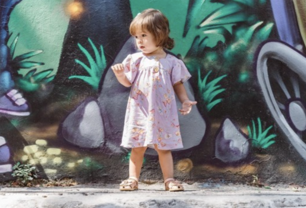 Vestido Saturno - Flora Extraterrestre